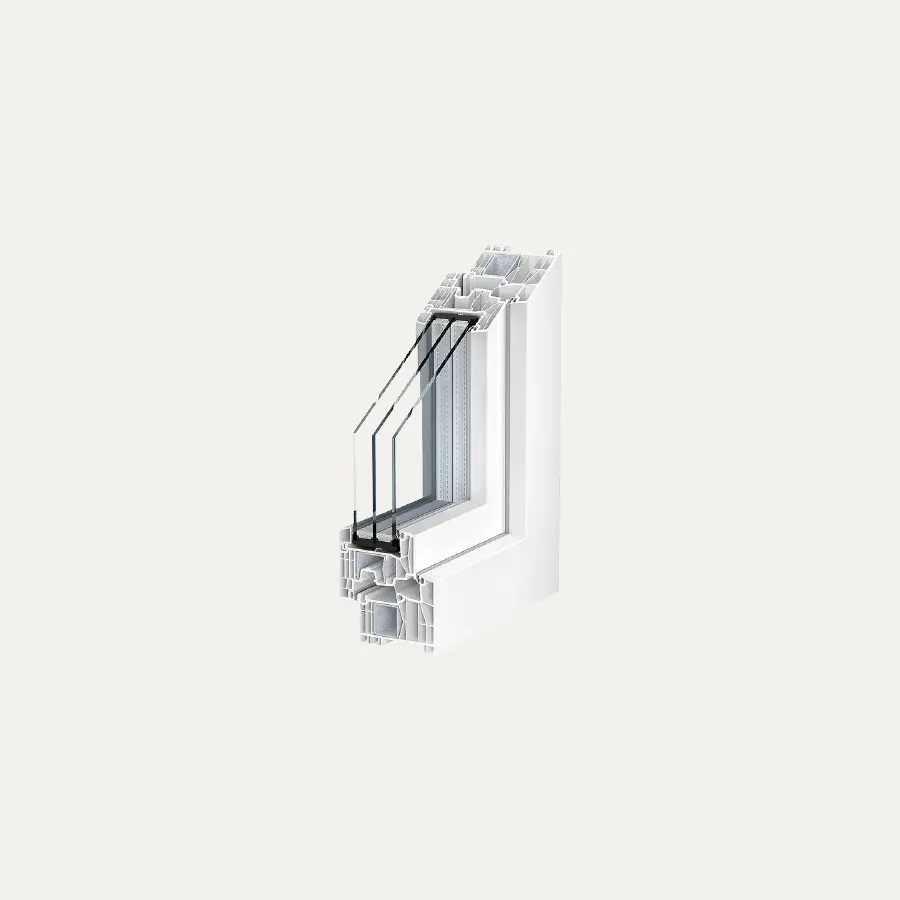 88 MD PVC systeem volledig weergegeven