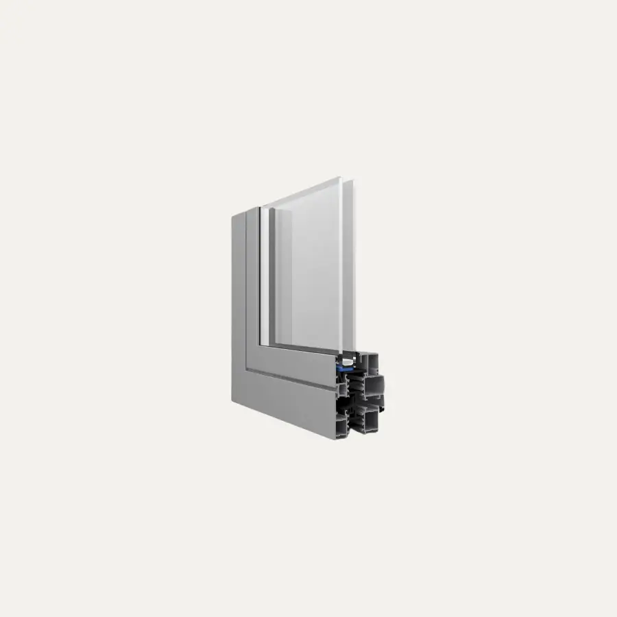 Futural Aluminium systeem volledig weergegeven